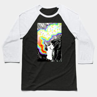 EXHALING STARS Baseball T-Shirt